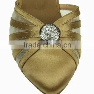 Hot Sale Mesh Latin Salsa Dance Shoes Closed Toe Ballroom Dance Shoes thumbnail-3