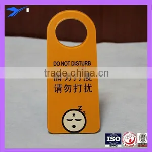 Special Engraved Hanging Acrylic Plastic Door Sign Holder for Hotel/restaurant thumbnail-1