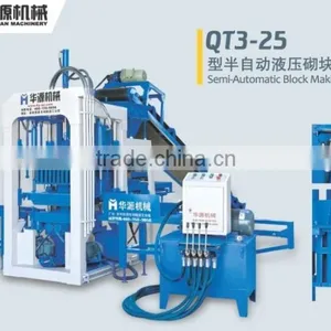 HY3-25 Semi-automatic Hydraulic Block Making Machine Used Block Machine for Sale thumbnail-5