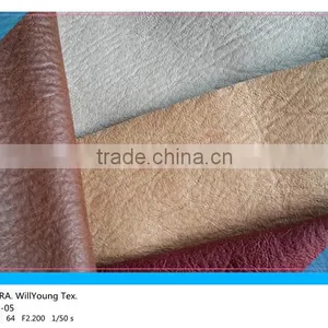 Suede Fabric Bronzed, Laminated for Sofa Cover: OPERA thumbnail-1