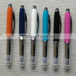 New Products on China Market Multi Funtion Pen With Metal Cap and Light thumbnail-3