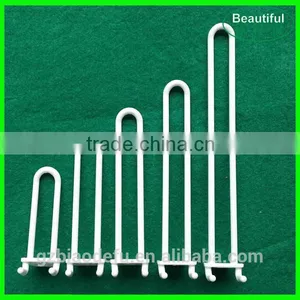 Supermarket Double Wire Euro Plastic Display Hook thumbnail-1