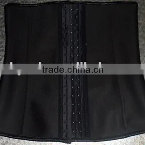 The Most Popular Design Solid Color Mature Women Steel Bone 100% Latex Rubber Corset thumbnail-2