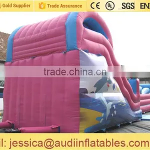 Inflatable Dolphin Slide Small for Sale thumbnail-6