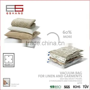 Hot Sell Vacuum Storage Roll up Space Bag for Travel and Clothes thumbnail-3