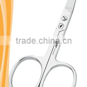 Dual Purpose Scissor Supreme Quality Stainless Steel Wide Curved Blades 9.5 cm thumbnail-1