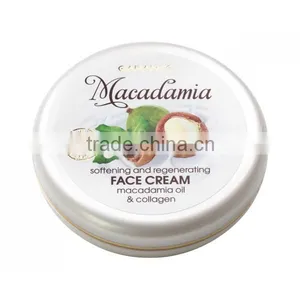 Face Cream Macadamia Oil and Collagen Softening and Regenerating - 120ml. Paraben Free. Made in EU. Private Label Available. thumbnail-1