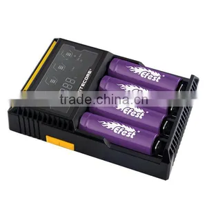 High Quality Nitecore d4 Micro USB 18650 Battery Charger Original Nitecore D4 Universal LCD Display E Cigarettes Charger thumbnail-1