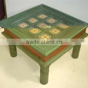 VINTAGE CERAMIC CENTER TABLE thumbnail-1