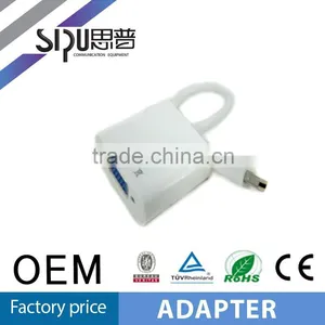 SIPU Factory Price Mini Hdmi to Vga Adapter Wholesale Vga Converter to Mini Hdmi Cbale thumbnail-1