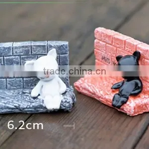Fairy Garden Miniatures Terrarium Flatback Cabochon Kawaii DIY Resin Craft Decoration Mini Metal Animal Small Gnome Figurines thumbnail-5