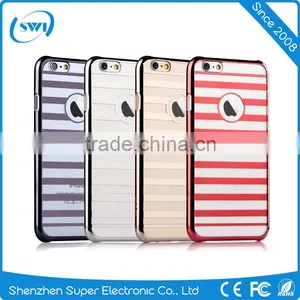 Protective And Durable Electroplating PC Back Phone Case Cover For Iphone 6 6s 6 Plus 6s Plus thumbnail-1