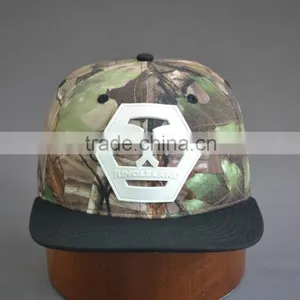 6 Panel Distressed Camo Hat thumbnail-2