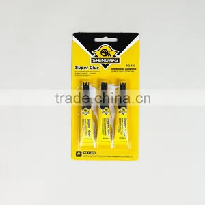 Super Glue in Aluminium Tube 1.5g,3pc Cyanoacrylate Adhesive in Aluminium Tube 3g thumbnail-2