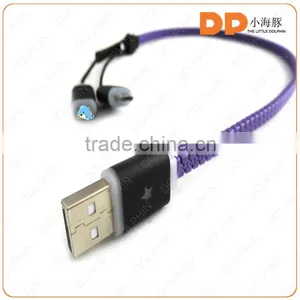 New Products 2016 Colorful Usb Cable 2 in 1 Usb Cable for Apple Macbook thumbnail-5