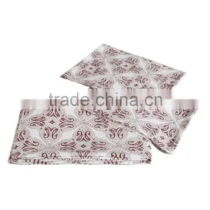 Brown Paisley Hand Block Printed Bed Sheets Wholesale Fabric Modern Design Bed Sheet Supplier In India thumbnail-5