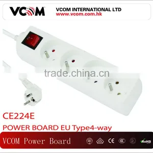Type4-way Surge Protector Power Board For EU thumbnail-1
