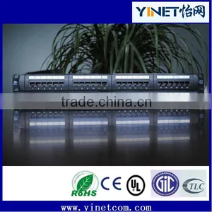 24-Port Cat6 Unshielded Wallmount or Rackmount Patch Panel thumbnail-1