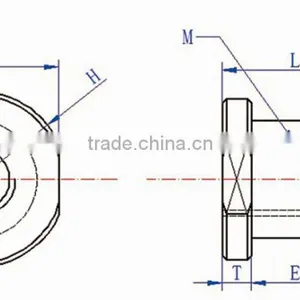 CNC Machined Brass Nuts, CNC Turning Parts thumbnail-2