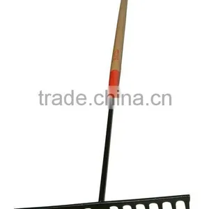 Forged Asphalt Rake With Long Wooden Handle in Tools thumbnail-1