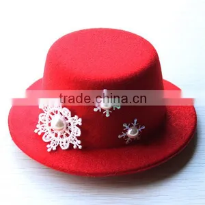 MYLOVE Christmas Craft Christmas Hat Accessory 5" Felt Hat XMAS-04 thumbnail-2