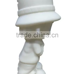 White Vinyl Toy, Kids Color Painting DIY Toys,Little Boy Figure Money Box thumbnail-2