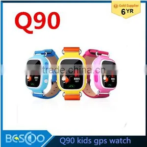 Hot Q90 Touch Screen WIFI Positioning Smart Watch Children SOS Call Locator Finder Device Tracker Kid Safe Anti Lost Monitor thumbnail-1
