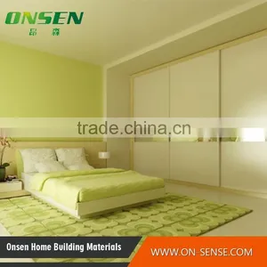 Modern High Gloss Bedroom Sliding Door Wardrobe thumbnail-4