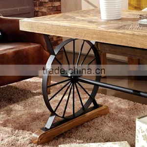 Solid Wood Dining Table Numbers for Restaurant Made in China thumbnail-3