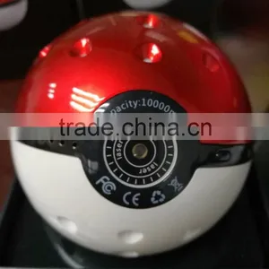 New Pokemon Go Plus Pokeball Power Bank 10000 MAh Portable Charge With Laser Projection Pikachu Powerbank thumbnail-2