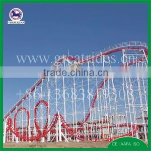 Amusement Park Large Size Roller Coaster for Sale thumbnail-1