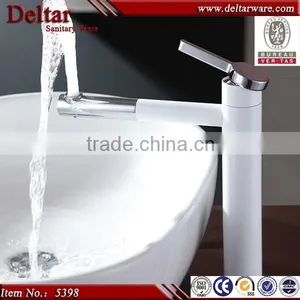 Made in China Wall Faucet, Square Unique Design Double Lever Faucet, 3 Hole Faucet thumbnail-5