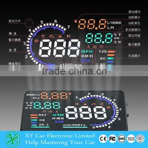 Wholesale 5" GPS Car HUD Head Up Display OBD 2 Car Speedometer ,hud Display XY-HUD208 thumbnail-3