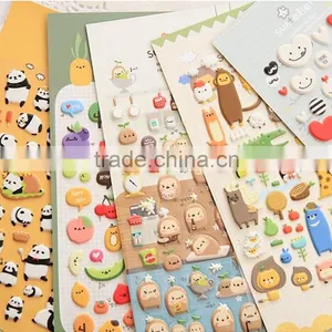 Colorful Custom Stickers,bubble Home Sticker,print Wall/kitchen Stickers,cartoon Animals Stickers for Kids thumbnail-1