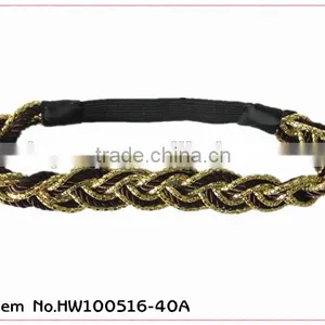 2014 New Design Braided Stretch Headband for Women thumbnail-1