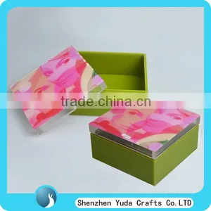Luxury Plexiglass Gift Box Plexiglass Wedding Favor Box Price Lucite Party Box thumbnail-1