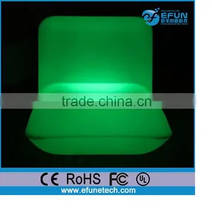 Outdoor/indoor LED Sofa Chair,illuminated Led Bar Furniture RGB Color Changing Sofa thumbnail-1