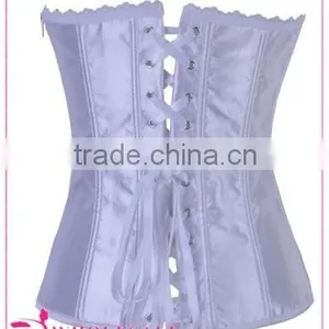 Pretty Women Cheap Red Waist Training Sexy Corsets With Lace Front thumbnail-4