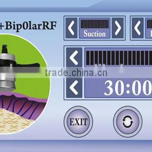 Body Slimming Vacuum+Bipolar RF+Tripolar RF+Face 5 In 1 Cavitation Machine RF+Bio+40K Cavitation Weight Loss Machine thumbnail-6