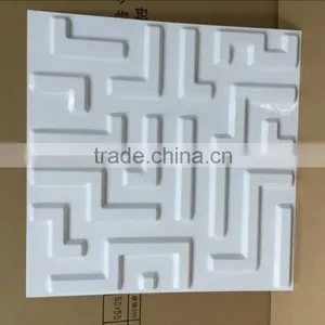 High Quality PVC 8098 3d Texture Wall Panel thumbnail-1