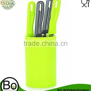Stainless Steel Knife Block Set thumbnail-1