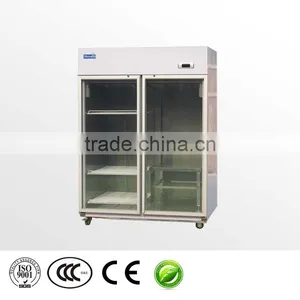 Hot Sale Double Door Upright Freezer Upright Commercial Freezer Chromatography Refrigerator thumbnail-1