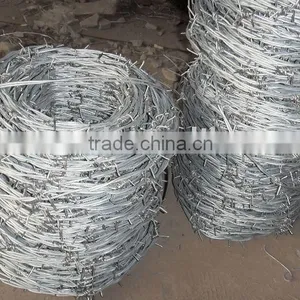 Electric Galvanized Barbed Iron Wire thumbnail-1