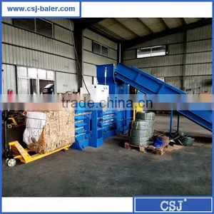 Manufacturer Paper Cardboard Semi-automatic Compactor Machine thumbnail-2