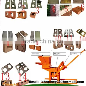 High Quality on Sale Clay Brick Making Machine /manual Soil Clay Brick Making Machinery thumbnail-1