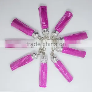 STOCK Cheap Tassel Cellphone Jewelry Hats Accessories Tassel With Buckle for Sale thumbnail-1