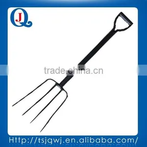 Good Quality All Steel Forged Grass Fork With 4 Teeth JQ-F004MY thumbnail-1