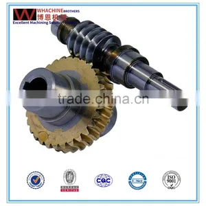 Professional Custom Brass Worm Gear Set Made By WhachineBrothers in China thumbnail-5