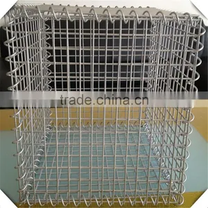 75*75mm 100*100mm Mesh Size Galvanized Stone Gabion Box thumbnail-1