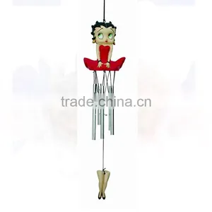 Resin Betty Boop Wind Chime thumbnail-1